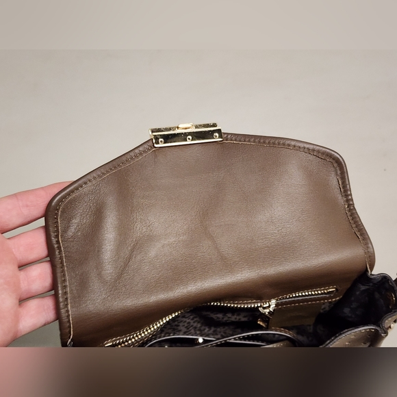 Longchamp Leather Punching Mademoiselle 2 Way Shoulder Bag - Picture 8 of 16